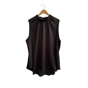 Womens Sleeveless High Neck‎ Sleeveless Blouse Size 3X